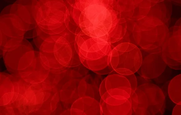 Lights, glare, red, the Wallpapers, bokeh