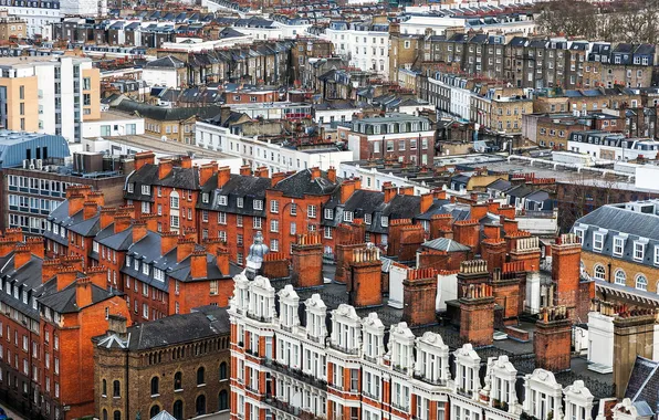 The city, London, home