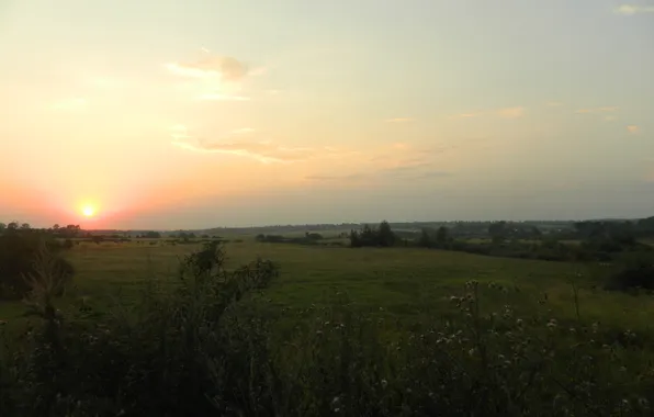 Sunset, photo, class, my