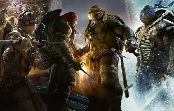 Wallpaper Teenage mutant ninja turtles, The film, Mutants, Raphael ...