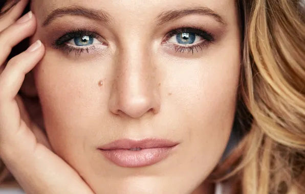 Portrait, actress, blonde, Blake Lively