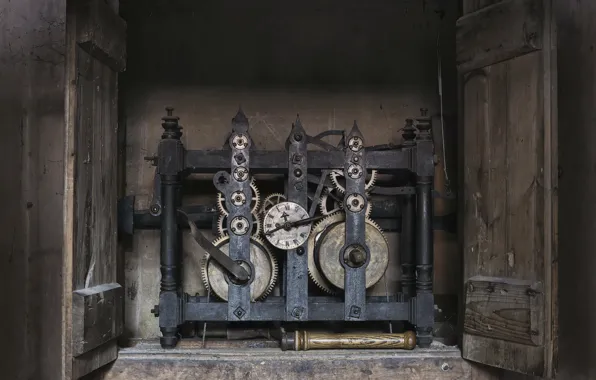 Time, watch, mechanism