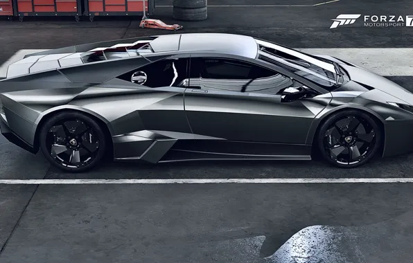 HDR, Lamborghini, Reventon, Game, FM7, UHD, Forza Motorsport 7, Xbox One X