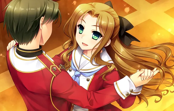 Wallpaper girl, dance, guy, ball, Hello Lady! for mobile and desktop ...