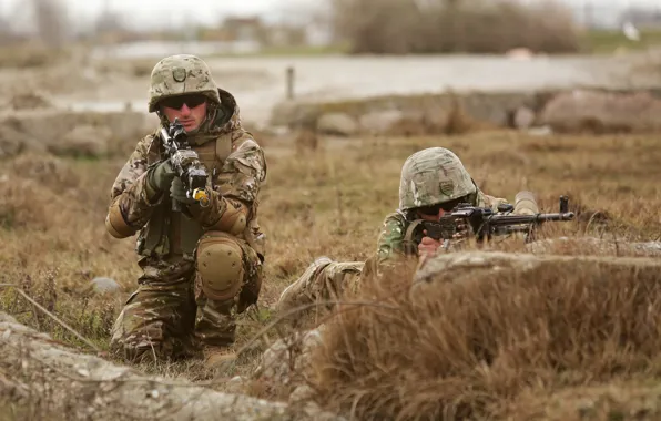 Weapons, army, soldiers