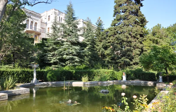 Crimea, Yalta, Yusupov Palace, Koreiz