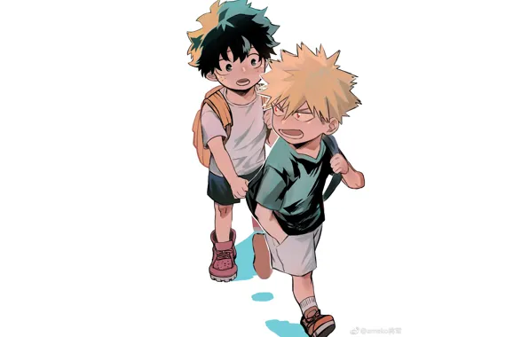 Boys, My hero Academy, My Hero Academia, Boku No Hero Academy, Midori Isuku, Bakuga Katsuki