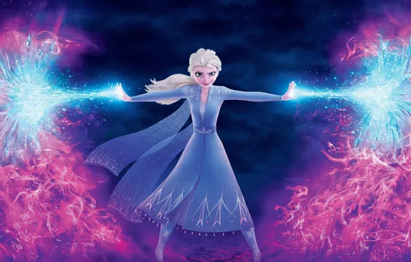 Cartoon, cartoon, Frozen, Elsa, Elsa, Cold Heart, Cold heart 2