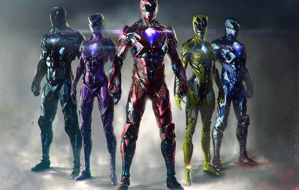 Cinema, movie, hero, film, suit, pearls, Power Rangers, yuusha