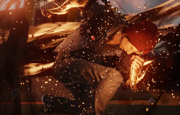 Picture Fire, Hat, Delsin Rowe, Playstation 4, Infamous Second Son, Ability