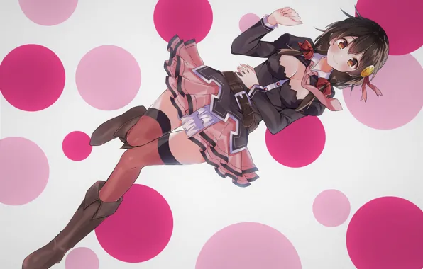 Picture girl, background, art, Kono Subarashii Sek'ai Is Shukufuku Wo!