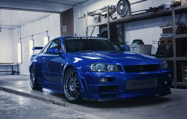 Picture Nissan, Skyline, GT-R34, Turbonetics