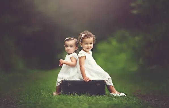 Picture forest, children, mood, baby, girl, Wallpaper from lolita777