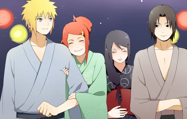 Minato e Kushina.