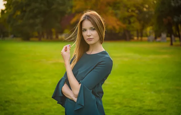 Look, girl, pose, hair