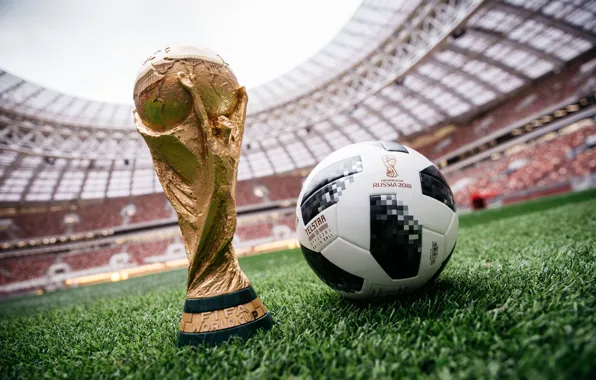 The ball, Football, Russia, Adidas, 2018, Stadium, FIFA, FIFA