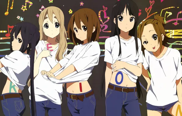 Group, k-on!, keion, kaon