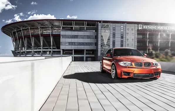 Picture orange, BMW, BMW, orange, 1 series