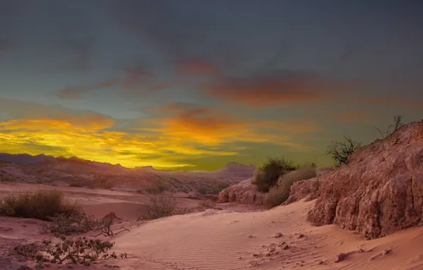Glow, USA, Nevada, State Park Valley of Fire