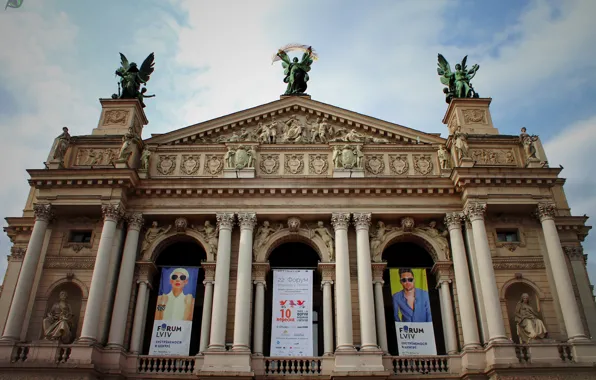 Theatre, Opera, ballet, exterior, Opera