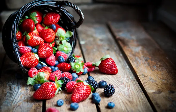 Picture berries, raspberry, blueberries, strawberry, BlackBerry, strawberry, blueberry, berries