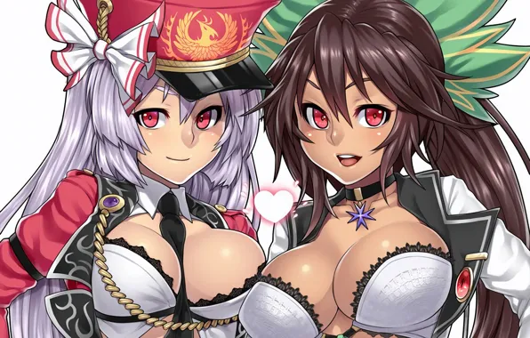 Girl, sexy, lingerie, bra, cleavage, long hair, reiu equipment, utsuho, touhou