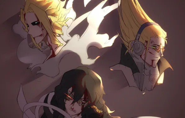 Guys, trio, teachers, My Hero Academia, Boku No Hero Academy, My Hero Academy