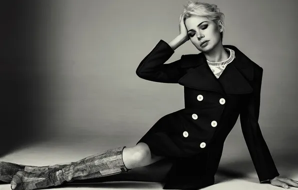 Photoshoot, Michelle Williams, 2015, Madame Figaro, Michelle Williams