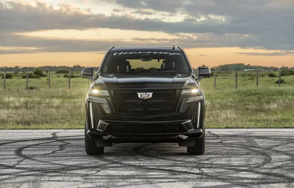 Picture Cadillac, power, SUV, front view, power, Suite, luxury, SUV