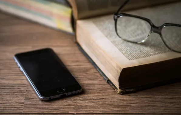 IPhone, book, book