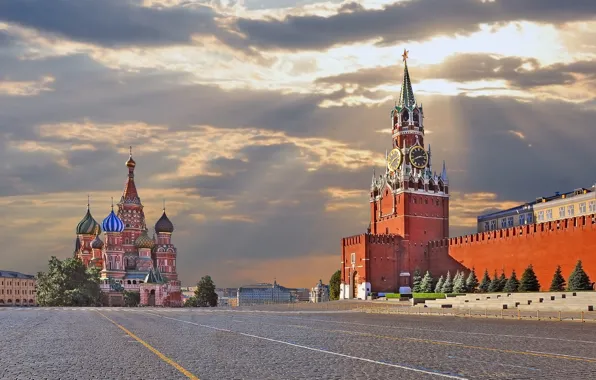 Moscow, The Kremlin, Russia, Red square, Moscow, Kremlin