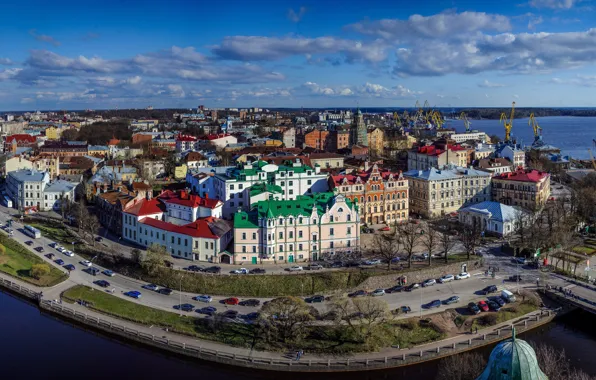 Picture panorama, Russia, Vyborg