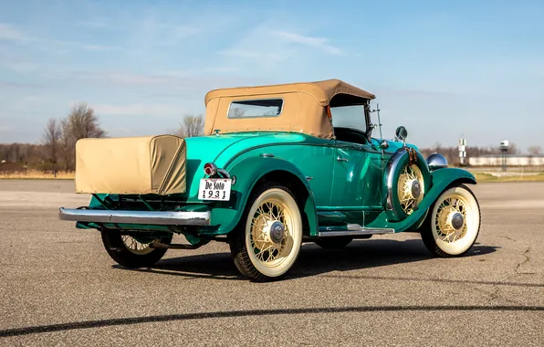 Roadster, 1931, retro cars, DeSoto, Chrysler Corporation, retro cars, DeSoto Model SA