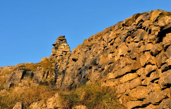 Picture the sky, stones, rocks