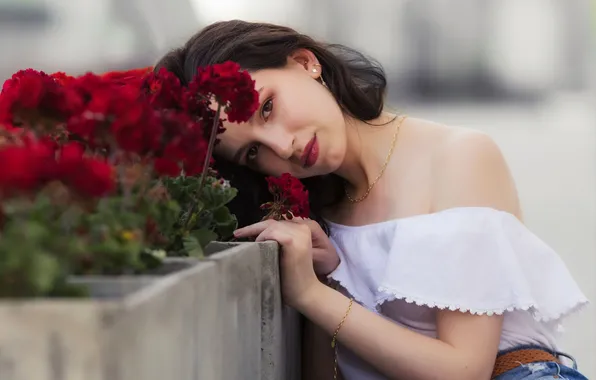 Look, flowers, Ola, Maciej Werbliński