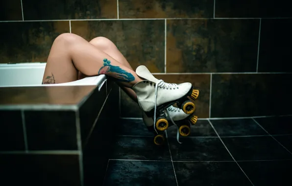 Stay, tattoo, videos, bath, legs, Taking a break