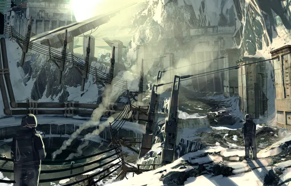 Ruins, artwork, Guerrilla Games, killzone 3