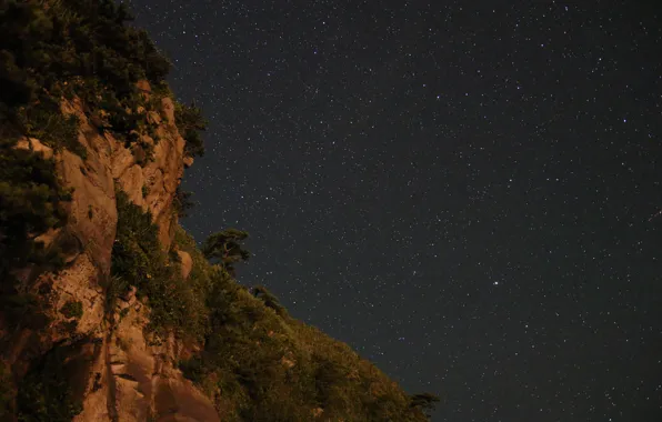 Space, stars, night, nature