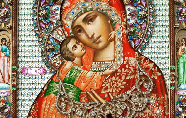 Decoration, stones, Church, faith, jewel, icon, Shrine, Orthodoxy