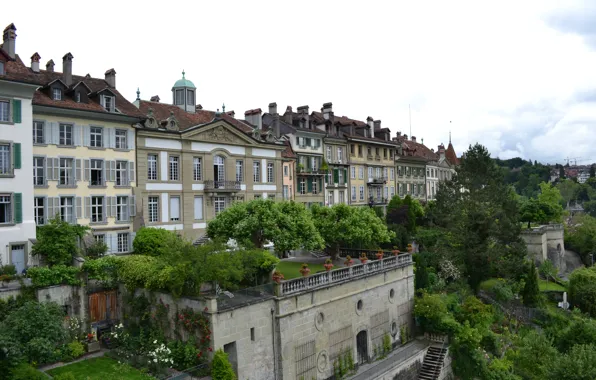 The sky, the city, home, Switzerland, Switzerland