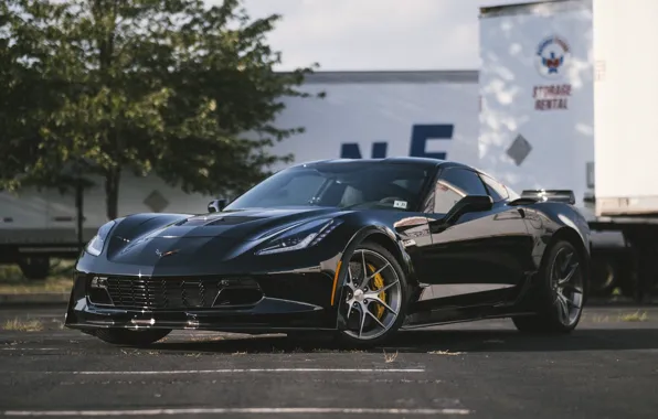 Picture Z06, Corvette, Chevrolet, One, Forged, Wheels, Piece, Forgeline