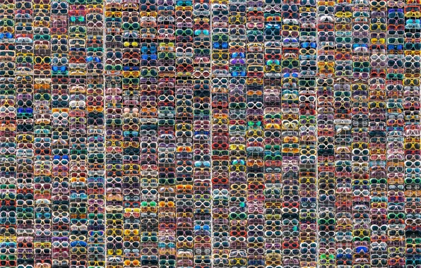 Background, color, glasses