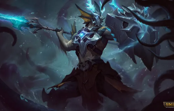 Armor, shield, spear, Smite, Achilles
