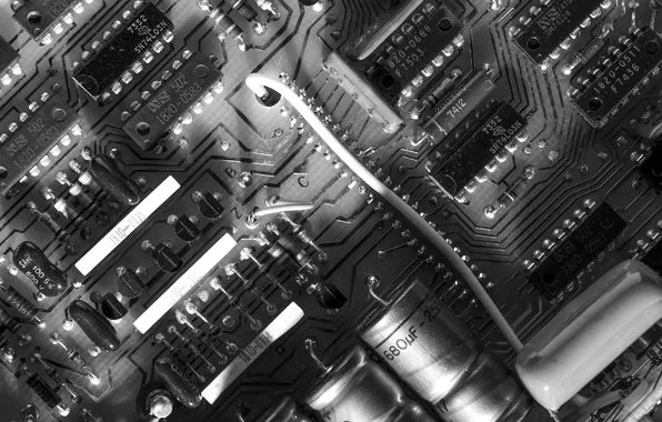 Chip, electronics, h\b, CAPACITORS, circuit design