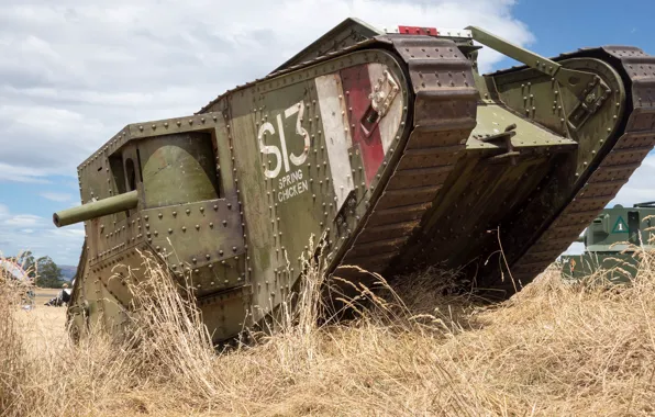 Tank, armor, MK IV, replica