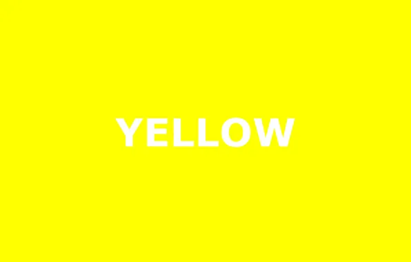 Letters, yellow, background, yellow, the word