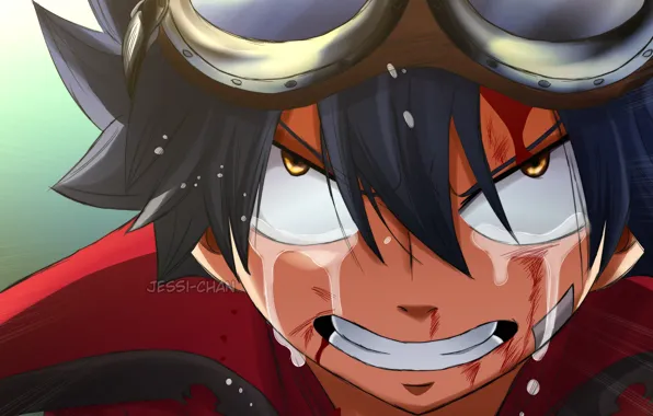 Face, guy, crying, angry tears