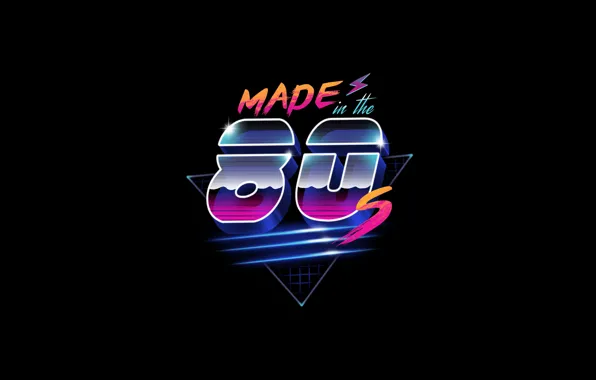 Picture Minimalism, Background, 80s, Neon, 80's, Synth, Retrowave, Synthwave