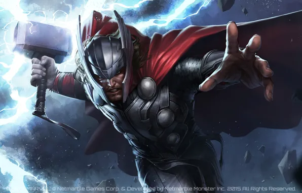 Art, Marvel, Thor, Thor, JeeHyung lee