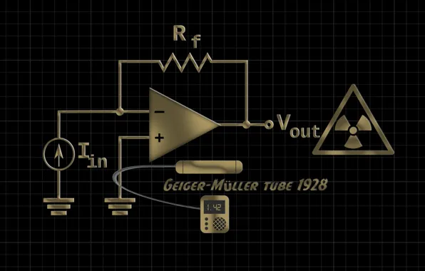 Sign, scheme, chain, designation, Geiger Wallpaper.